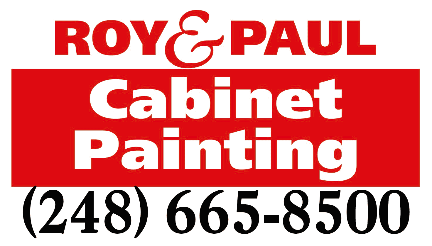 Roy & Paul Cabinet Painting Logo