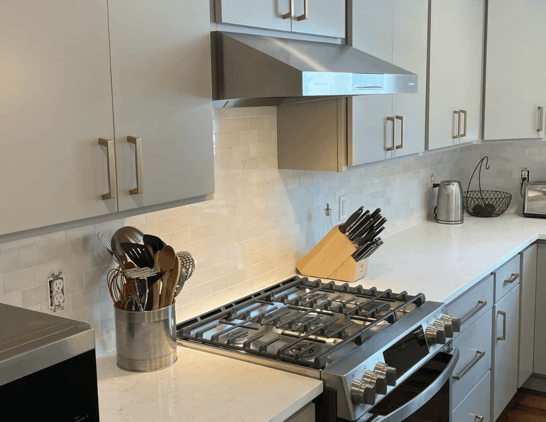 why is fresh paint peeling off cabinets