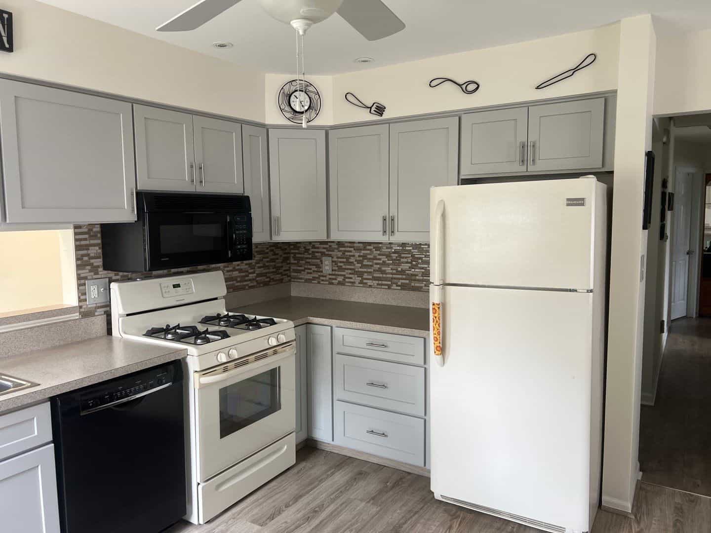 Cabinet Painting & Door Replacement in Sterling Heights
