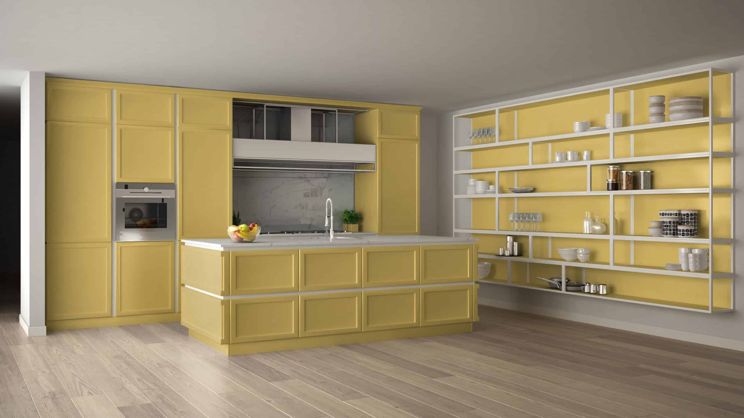 Fine spray coating for cabinets